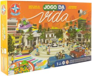 Clássico dos Jogo de Tabuleiro Jogo da Vida da Estrela