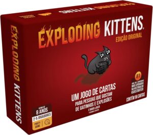 Jogo de Tabuleiro Exploding Kittens