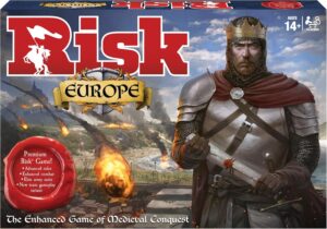 Jogo de Tabuleiro Risk do tipo War. War foi inspirado neste jogo de tabuleiro.