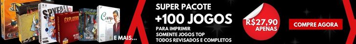 Banner 728x90 Super Pack +100 Jogos de Tabuleiro para Imprimir